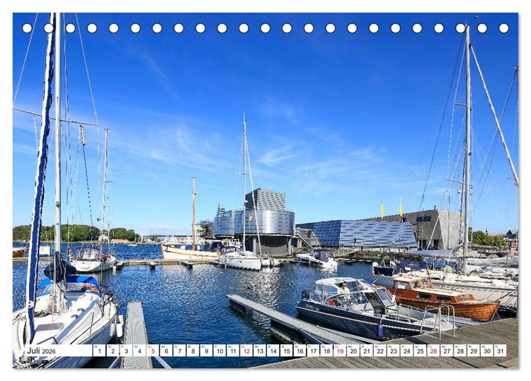 Produktbild: Sommer in Stavanger vom Frankfurter Taxifahrer Petrus Bodenstaff (Tischkalender 2026 DIN A5 quer), CALVENDO Monatskalender