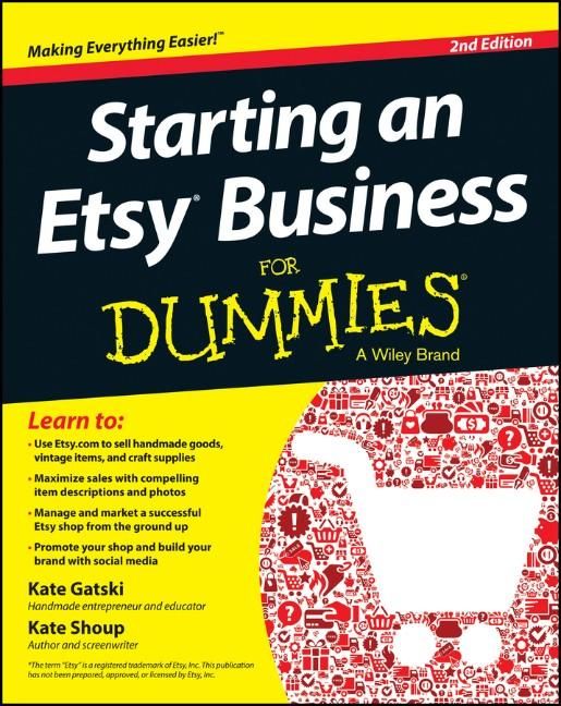 Produktbild: Starting an Etsy Business For Dummies