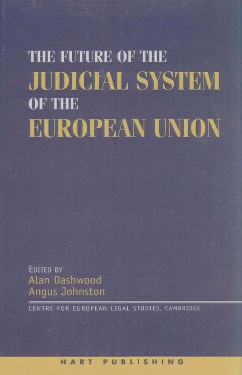 Produktbild: The Future of the Judicial System of the European Union