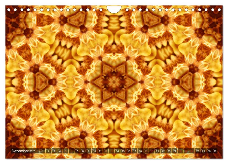 Produktbild: Natur im Kaleidoskop (Wandkalender 2026 DIN A4 quer), CALVENDO Monatskalender