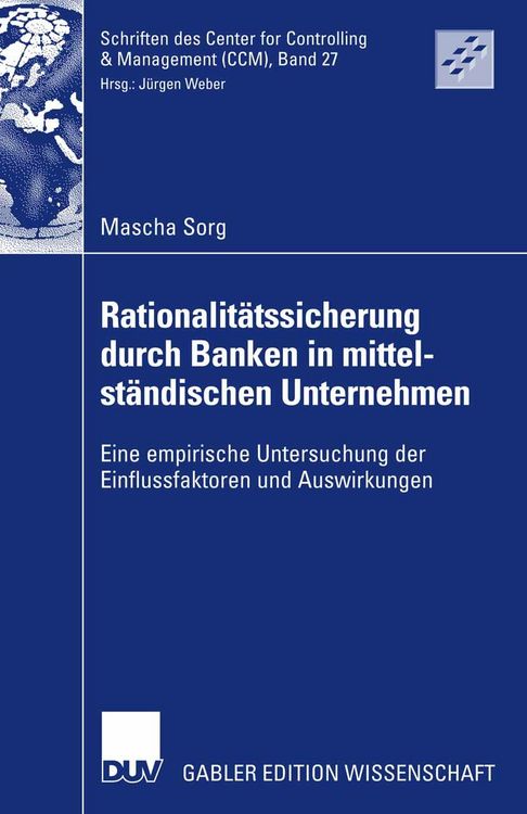 Produktbild: Rationalit&auml;tssicherung durch Banken in mittelst&auml;ndischen Unternehmen