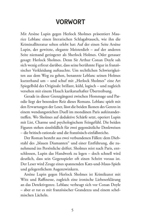 Produktbild: Ars&egrave;ne Lupin gegen Herlock Sholmes. Detektivroman. Maurice Leblanc