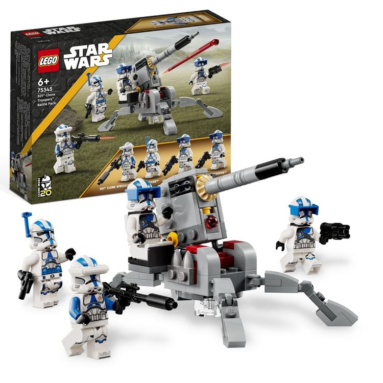 Bild vom Artikel LEGO Star Wars 75345 501st Clone Troopers Battle Pack Set mit Figuren vom Autor 