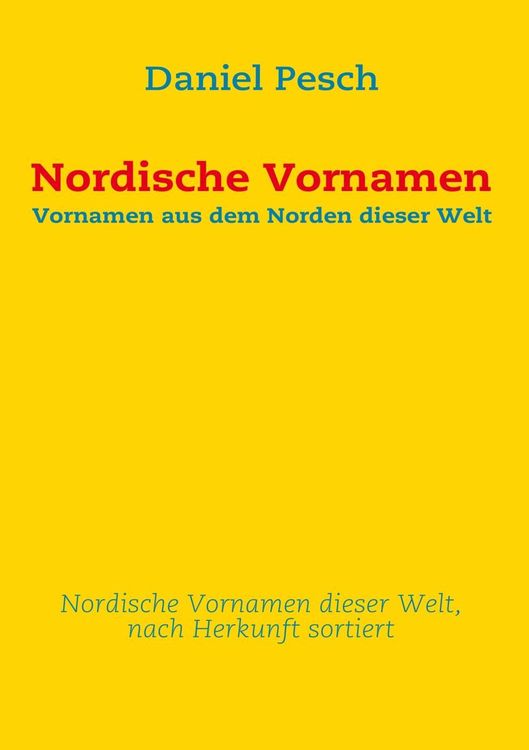 Produktbild: Nordische Vornamen