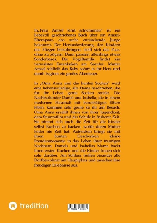 Produktbild: Doppelband: Frau Amsel lernt schwimmen + Oma Anna und die bunten Socken
