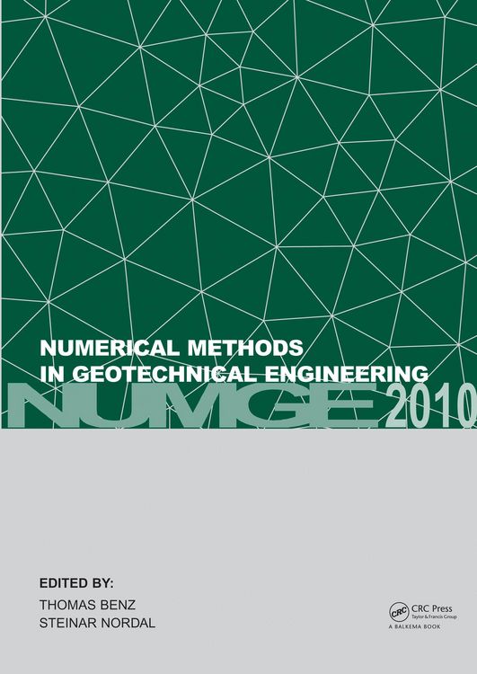 Produktbild: Numerical Methods in Geotechnical Engineering