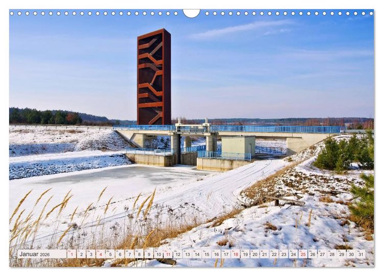 Produktbild: Lausitzer Seenland - Junge Urlaubsregion mit einzigartiger Wasserlandschaft (Wandkalender 2026 DIN A3 quer), CALVENDO Monatskalender