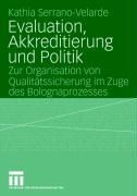 Produktbild: Evaluation, Akkreditierung und Politik