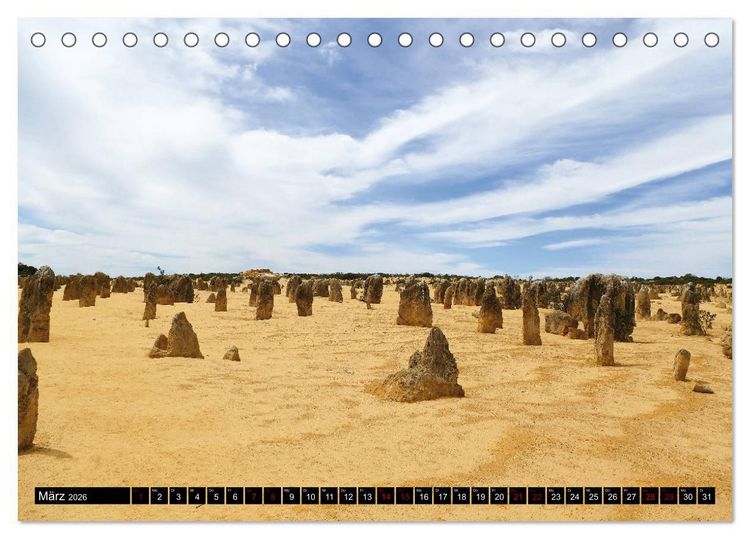 Produktbild: West-Australien (Tischkalender 2026 DIN A5 quer), CALVENDO Monatskalender