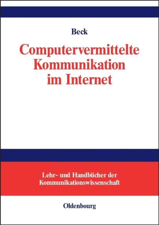 Produktbild: Computervermittelte Kommunikation im Internet