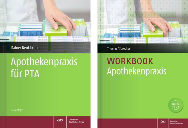 Produktbild: Apothekenpraxis-Workbook mit Apothekenpraxis f&uuml;r PTA