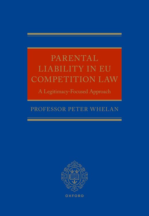 Produktbild: Parental Liability in EU Competition Law
