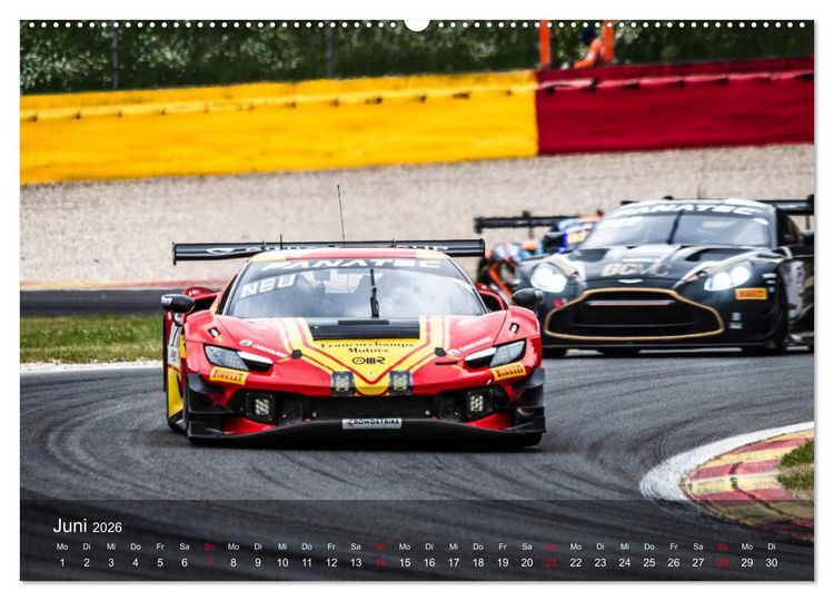 Produktbild: Motorsport aus Maranello (hochwertiger Premium Wandkalender 2026 DIN A2 quer), Kunstdruck in Hochglanz