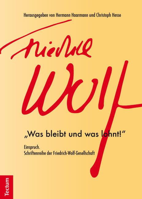 Produktbild: Einspruch. Schriftenreihe der Friedrich-Wolf-Gesellschaft