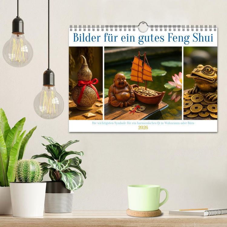 Produktbild: Bilder f&uuml;r ein gutes Feng Shui (Wandkalender 2026 DIN A4 quer), CALVENDO Monatskalender