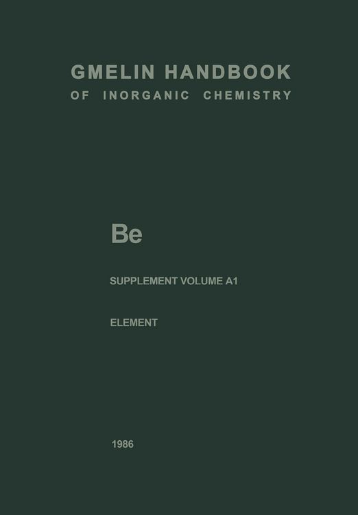 Produktbild: Be Beryllium