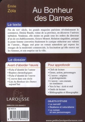 Produktbild: Au Bonheur des dames