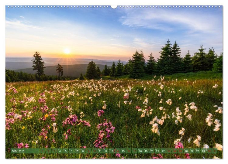 Produktbild: Unterwegs im Erzgebirge - Zwischen Tradition, Kultur und Natur (Wandkalender 2026 DIN A2 quer), CALVENDO Monatskalender
