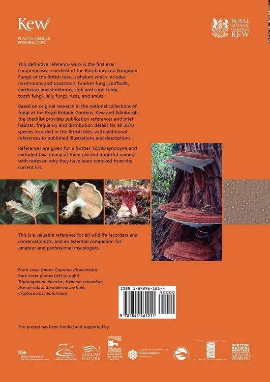 Produktbild: Checklist of the British & Irish Basidiomycota