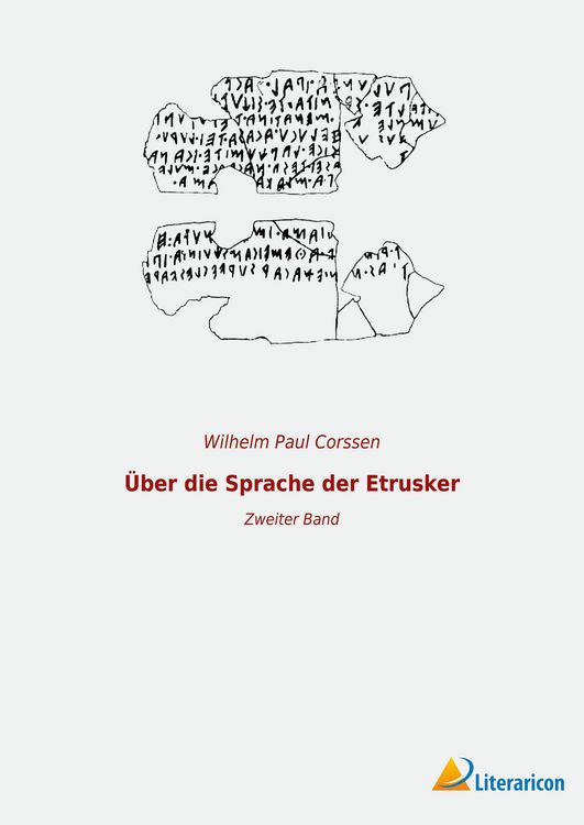 Produktbild: &Uuml;ber die Sprache der Etrusker