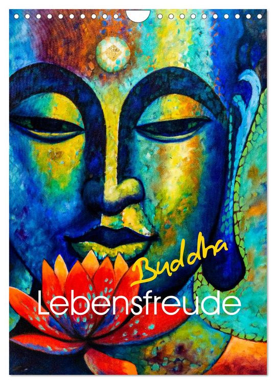 Produktbild: Lebensfreude Buddha (Wandkalender 2026 DIN A4 hoch), CALVENDO Monatskalender