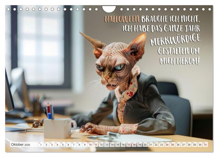Produktbild: BEH&Ouml;RDE Der allt&auml;gliche Wahnsinn (Wandkalender 2026 DIN A4 quer), CALVENDO Monatskalender