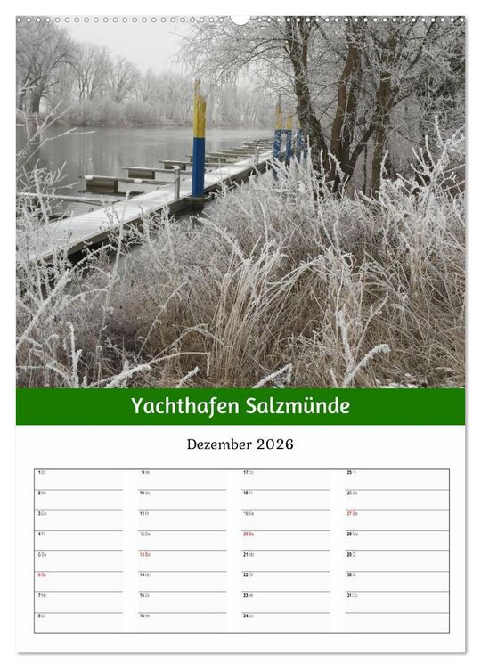 Produktbild: Natursch&ouml;nheiten aus Halle (Saale) (hochwertiger Premium Wandkalender 2026 DIN A2 hoch), Kunstdruck in Hochglanz