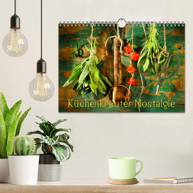 Produktbild: K&uuml;chenkr&auml;uter Nostalgie (Wandkalender 2026 DIN A4 quer), CALVENDO Monatskalender