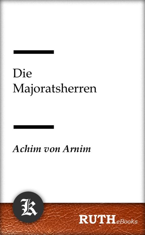 Produktbild: Die Majoratsherren
