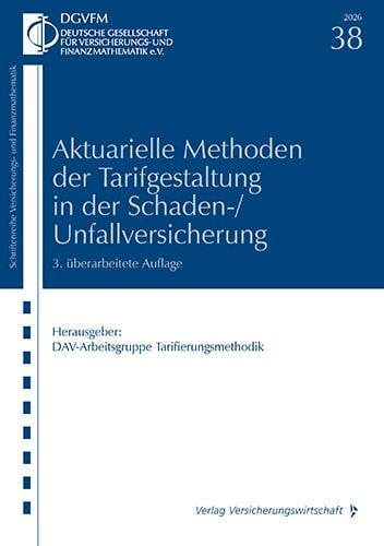 Produktbild: Aktuarielle Methoden der Tarifgestaltung in der Schaden-/Unfallversicherung