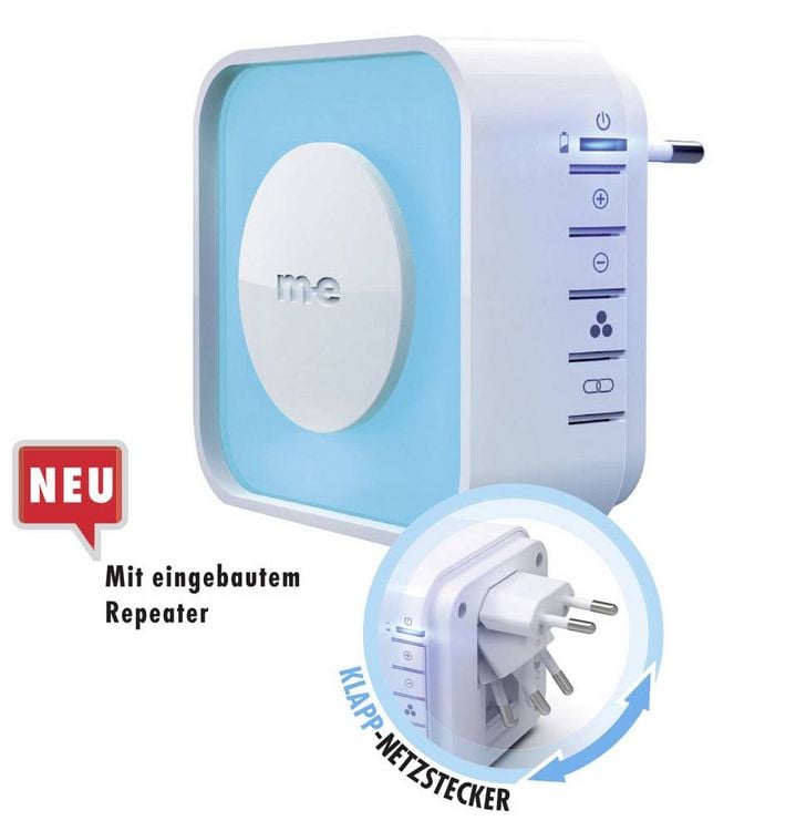 Produktbild: M-e modern-electronics 41308 Funkklingel Empf&auml;nger beleuchtet