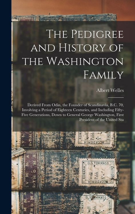 Produktbild: The Pedigree and History of the Washington Family