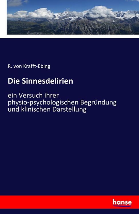 Produktbild: Die Sinnesdelirien
