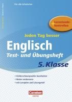 Produktbild: Jeden Tag besser. Englisch 5. Schuljahr. &Uuml;bungsheft mit Lernplan und Lernstandskontrollen