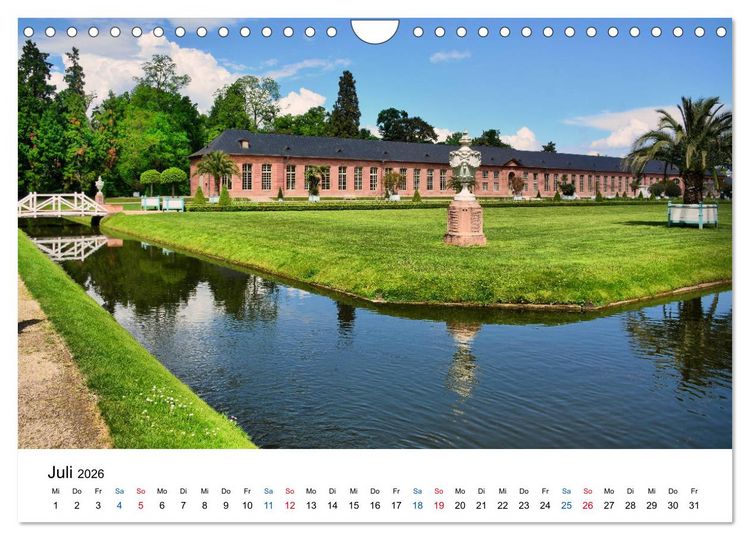 Produktbild: Schwetzingen - Ansichtssache (Wandkalender 2026 DIN A4 quer), CALVENDO Monatskalender