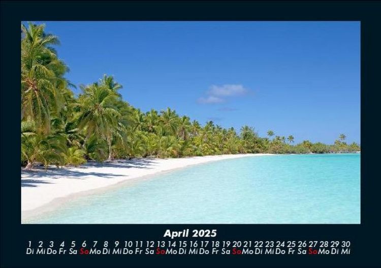 Produktbild: Str&auml;nde der Welt 2025 Fotokalender DIN A5