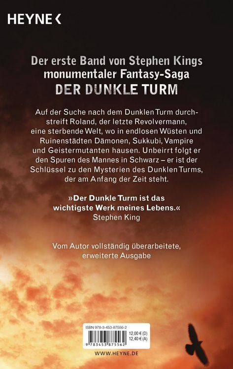 Produktbild: Schwarz / Der Dunkle Turm Band 1