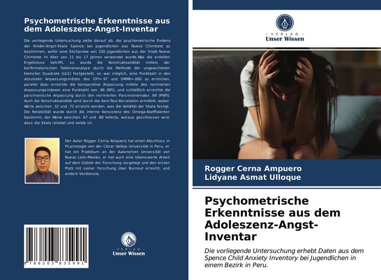 Produktbild: Psychometrische Erkenntnisse aus dem Adoleszenz-Angst-Inventar