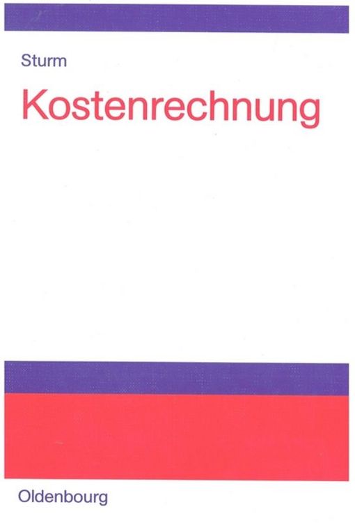 Produktbild: Kostenrechnung