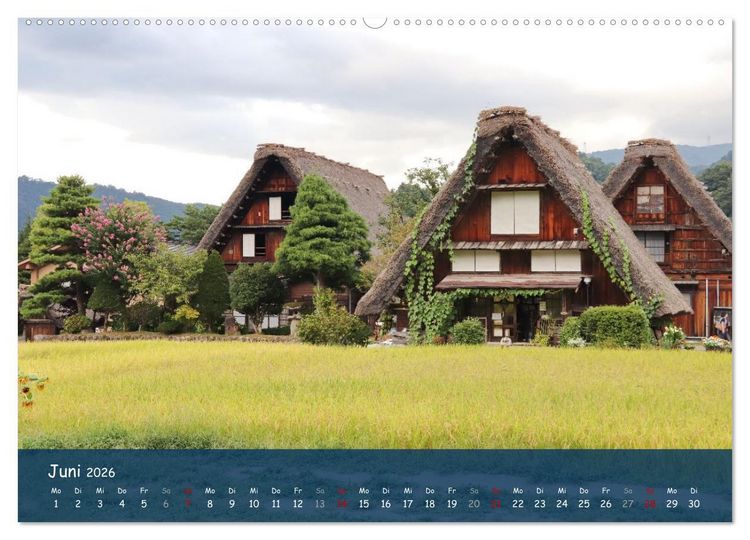 Produktbild: Japan - Impressionen aus dem Land der aufgehenden Sonne (hochwertiger Premium Wandkalender 2026 DIN A2 quer), Kunstdruck in Hochglanz