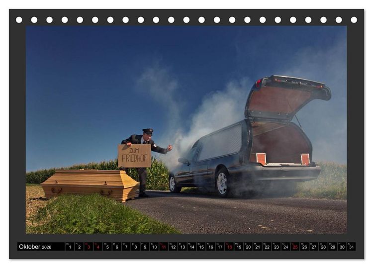 Produktbild: GSCHEIT BLED - Humorfotografie (Tischkalender 2026 DIN A5 quer), CALVENDO Monatskalender
