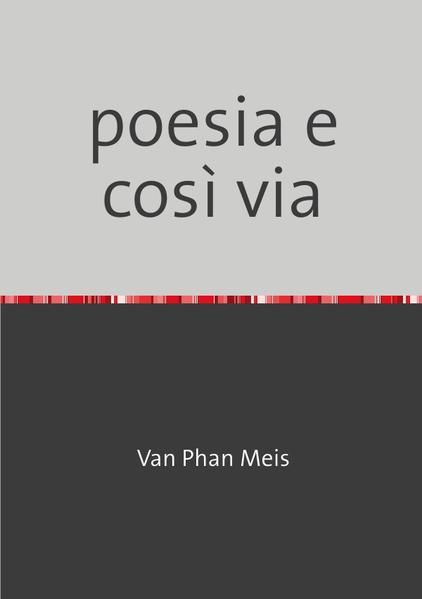 Produktbild: Poesia e cos&igrave; via