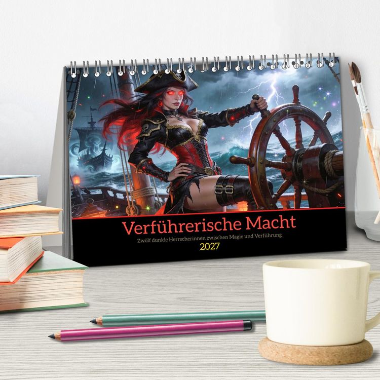 Produktbild: Verf&uuml;hrerische Macht (Tischkalender 2027 DIN A5 quer), CALVENDO Monatskalender