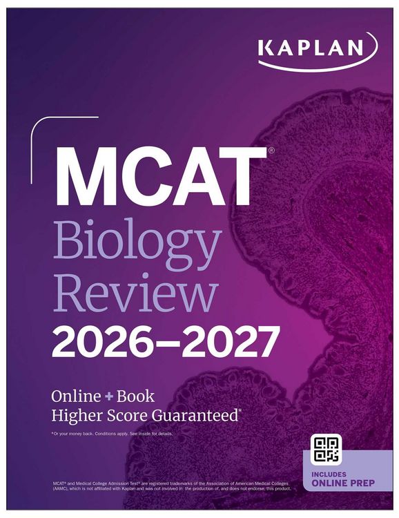 Produktbild: MCAT Biology Review 2026-2027