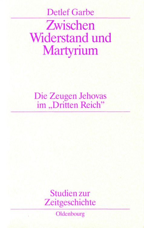 Produktbild: Zwischen Widerstand und Martyrium