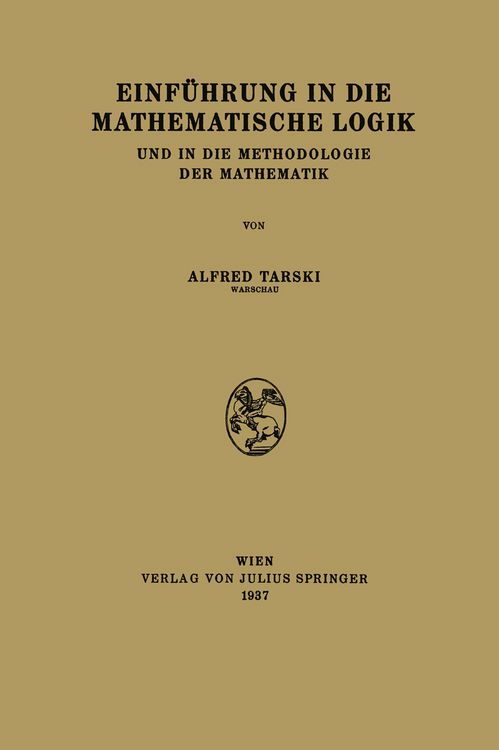 Produktbild: Einf&uuml;hrung in die Mathematische Logik
