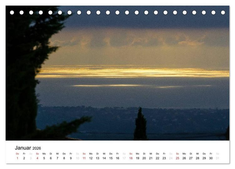 Produktbild: Cote D`Azur (Tischkalender 2026 DIN A5 quer), CALVENDO Monatskalender