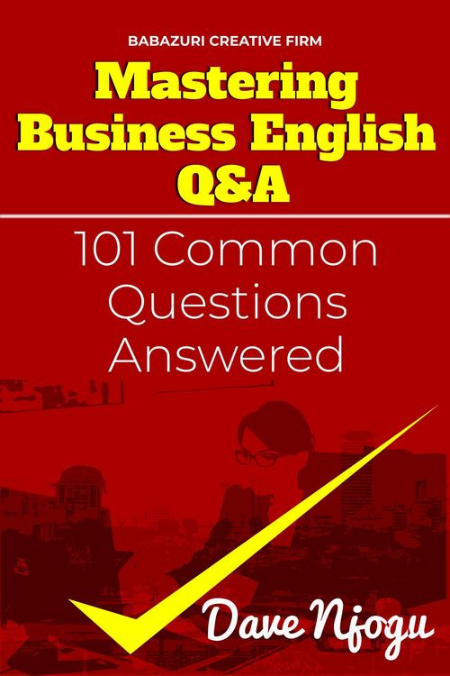 Produktbild: Mastering Business English Q&A (101 Common Questions Answered, #1)