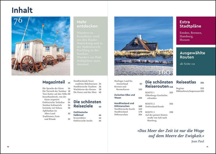 Produktbild: KUNTH Unterwegs an der deutschen Nordsee