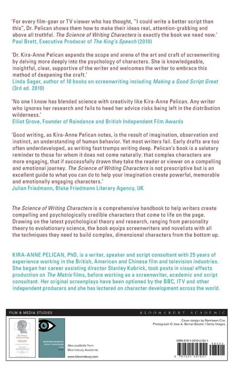 Produktbild: The Science of Writing Characters